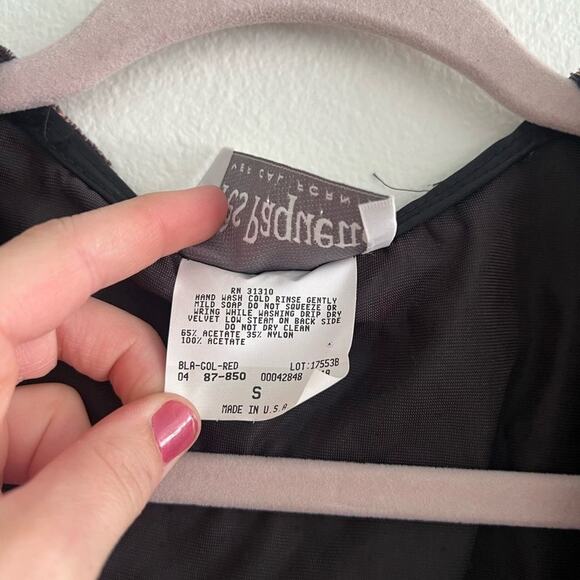 Tres Paquette Byer California Vintage Embroidered Blazer Jacket Small - Picture 6 of 9